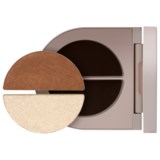Duet Eyeshadow Satin Cocoa & White Gold Shimmer